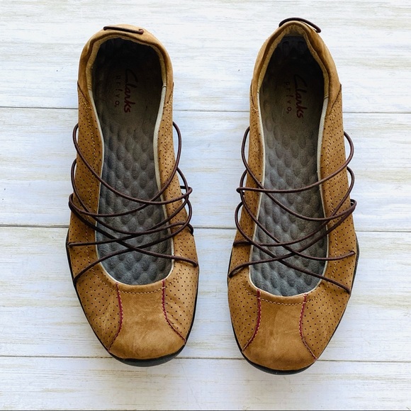 Clarks Shoes - Clarks Privo Comfort Slip On Flats Loafers Sz 9